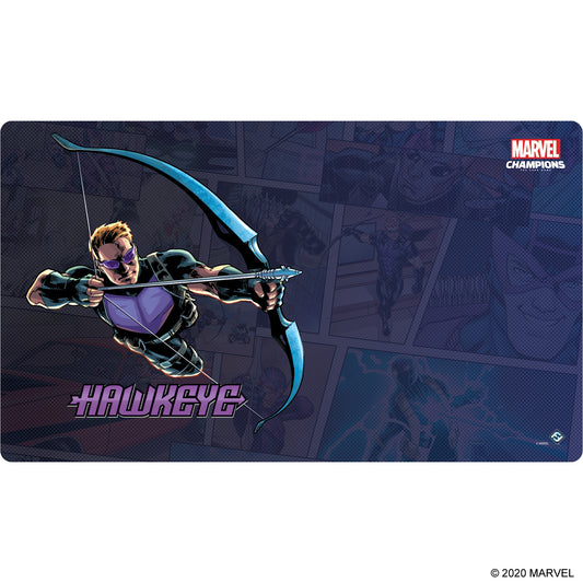 Marvel Champions The Card Game Hawkeye Game Mat