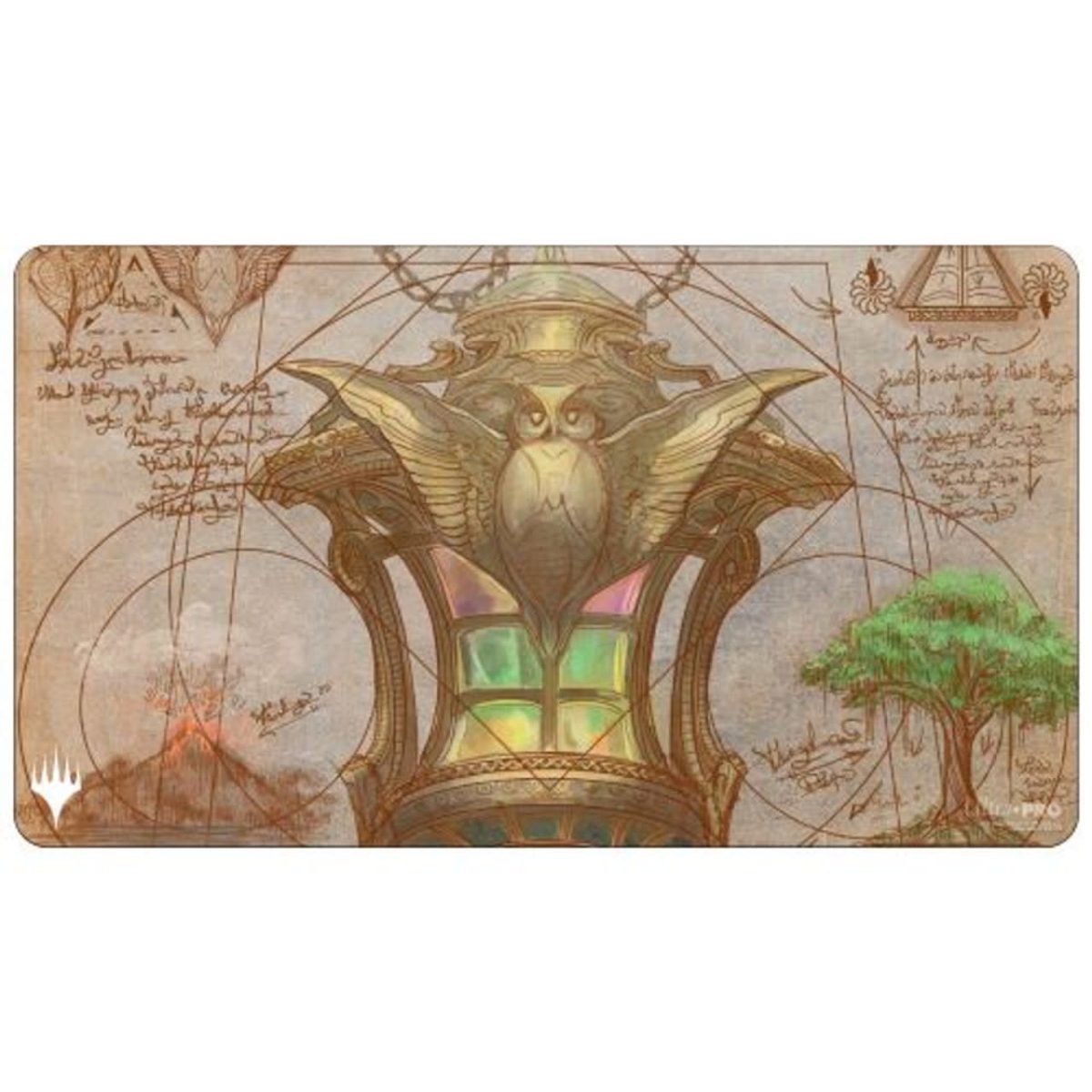 MTG Chromatic Lantern Schematic Playmat