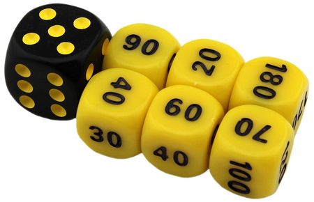 Pokemon Damage Counter Dice (Assorted Color)