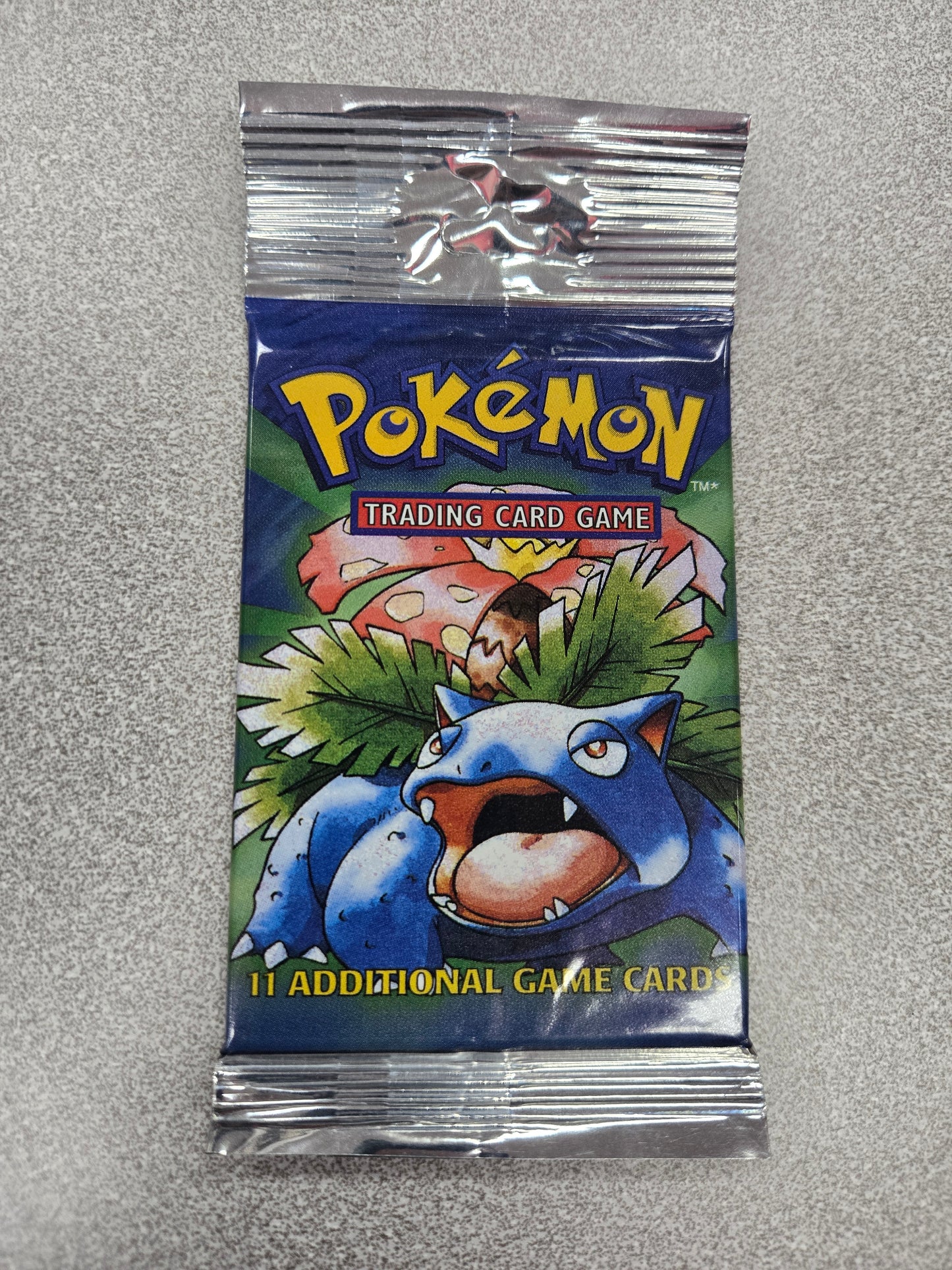 Pokemon Base Set Booster Pack (Assume Light Weight)