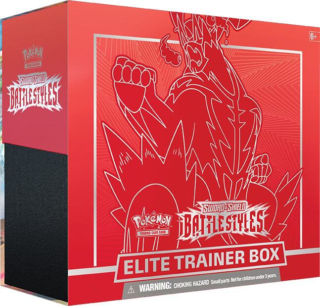 Pokemon Battle Styles Elite Trainer Box (Red)