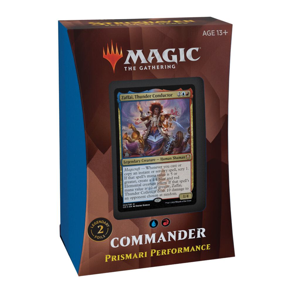 Strixhaven School of Mages Prismari Performance Commander Deck