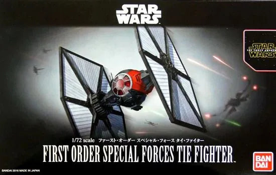 First Order Special Forces Tie Fighter Star Wars The Force Awakens Model Kit