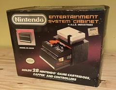 Nintendo Entertainment Console Cabinet - NES
