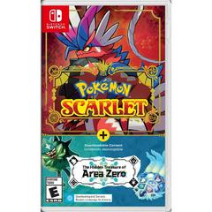 Pokemon Scarlet + The Hidden Treasure of Area Zero - Nintendo Switch