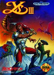 Ys III Wanderers from Ys - Sega Genesis