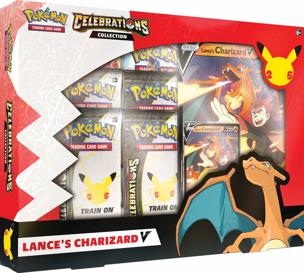 Pokemon Celebrations Lance's Charizard V Collection