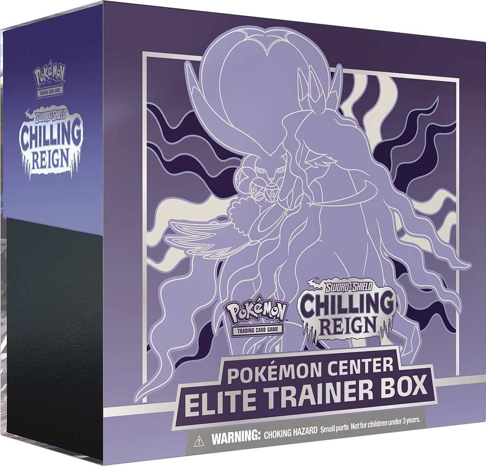 Chilling Reign Pokemon Center Elite Trainer Box