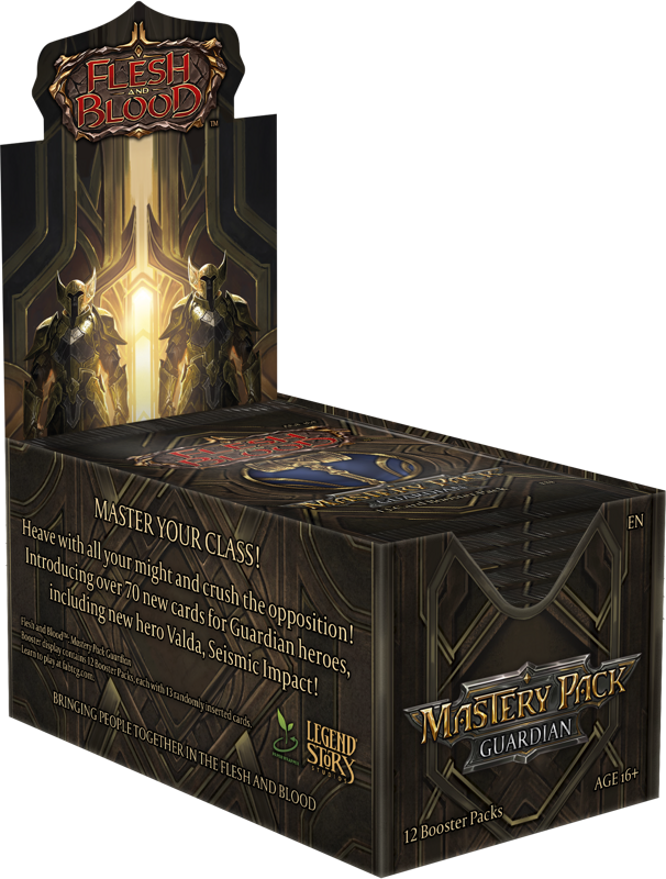 Flesh & Blood: Mastery Pack Guardian Booster Box  CNAG New Cut