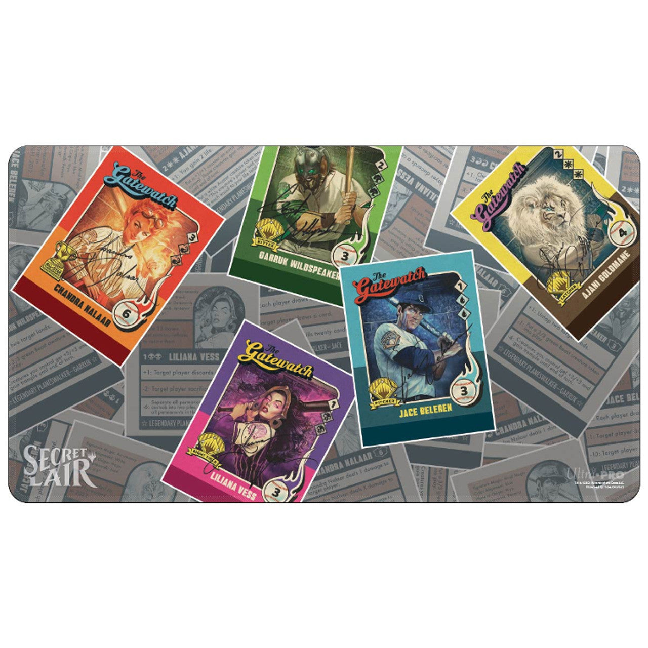 Magic the Baseballing Secret Lair Playmat