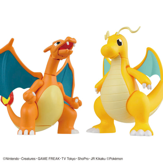 Charizard & Dragonite Pokemon Model Kit