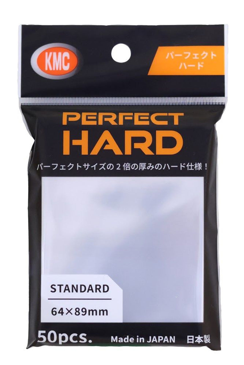 KMC Sleeves Perfect Hard Standard Size 50-Count Sleeves