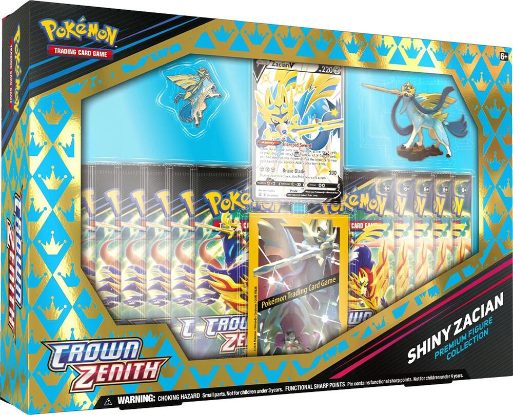 Crown Zentih Shiny Zacian Premium Figure Collection