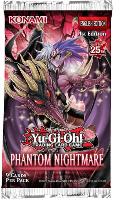 Yugioh Phantom Nightmare 1st Edition Booster Pack