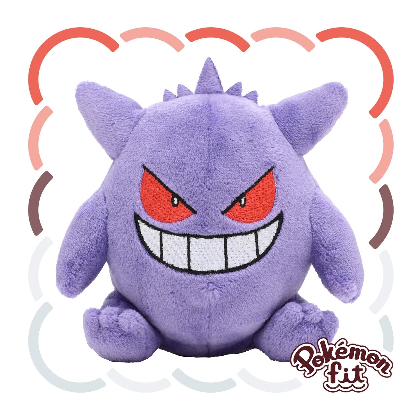 Gengar Pokemon Fit Plush