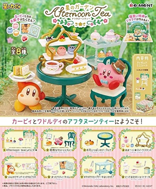 Re-ment Kirby Afternoon Tea Set