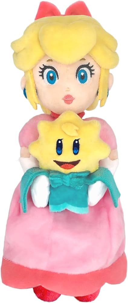 Little Buddy Princess Peach: Showtime! Peach & Stella 10" Plush