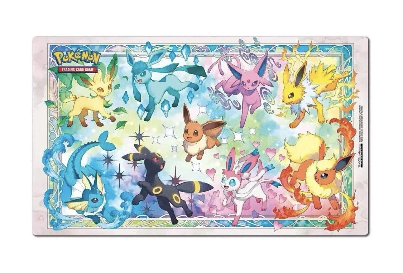 Prismatic Evolutions Eeveelution Playmat
