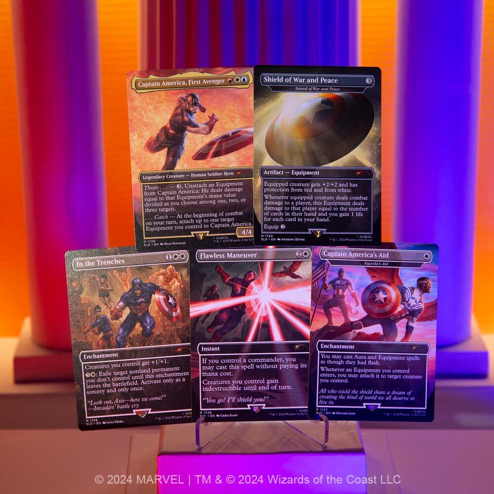 Secret Lair Drop: Secret Lair x Marvel's Captain America