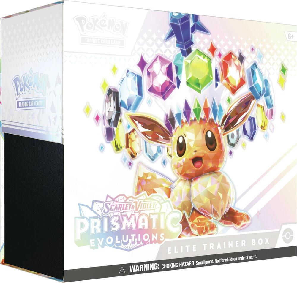 Pokemon Prismatic Evolutions Elite Trainer Box (Cosmetically Damaged)