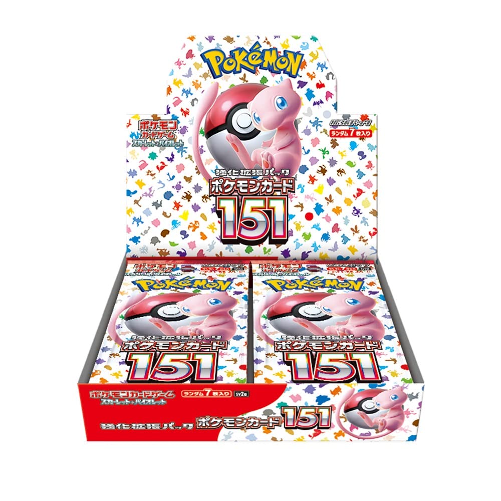 Pokemon 151 JAPANESE Booster Box