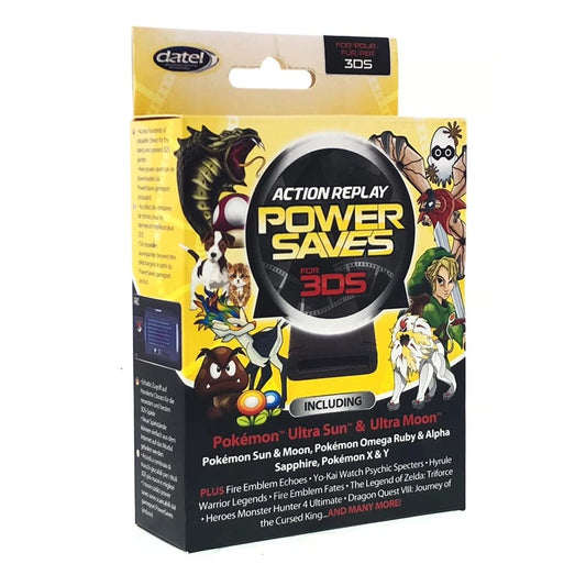 Action Replay Power Saves for 3DS