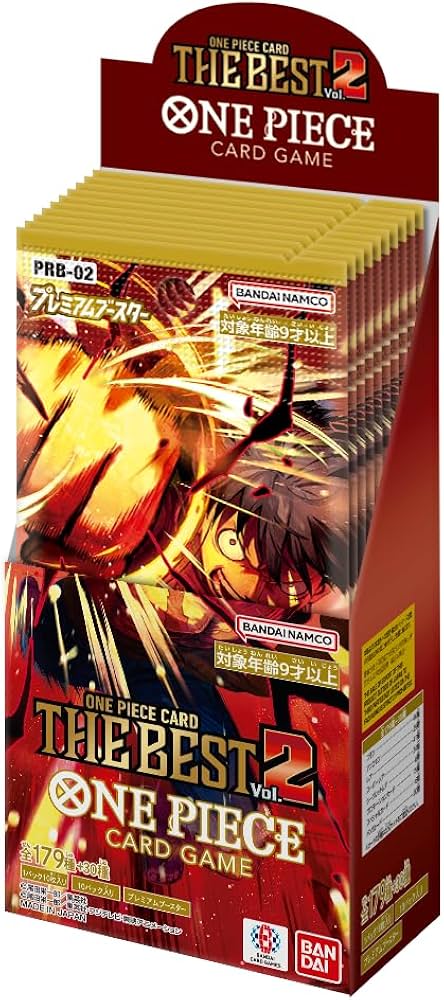 One Piece: The Best Vol 2 JAPANESE Premium Booster Box PRB02