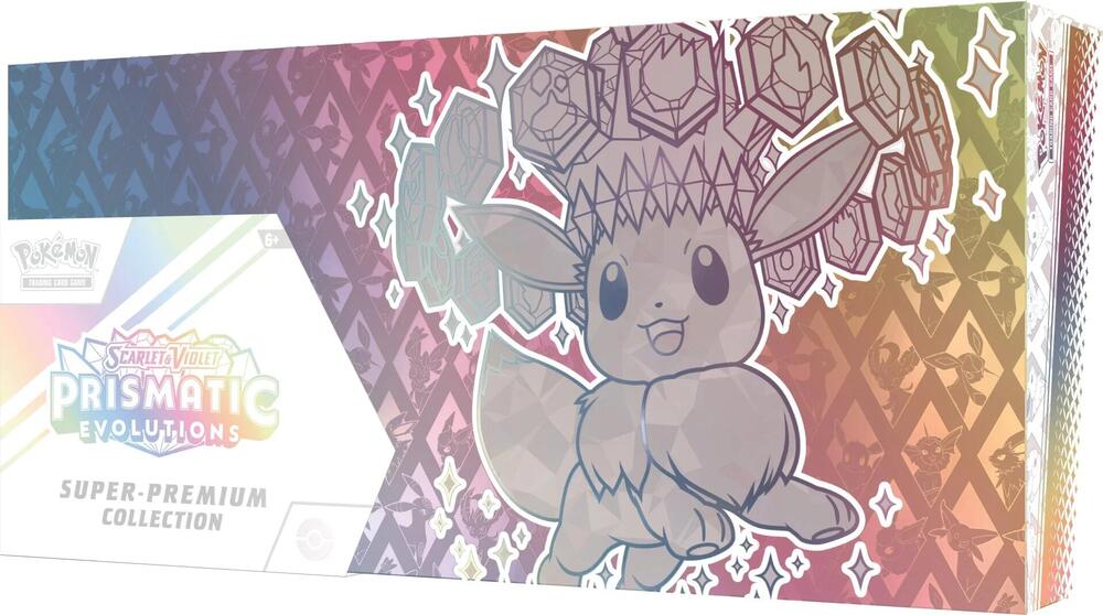 Prismatic Evolutions Super Premium Collection (Cosmetic Wear)