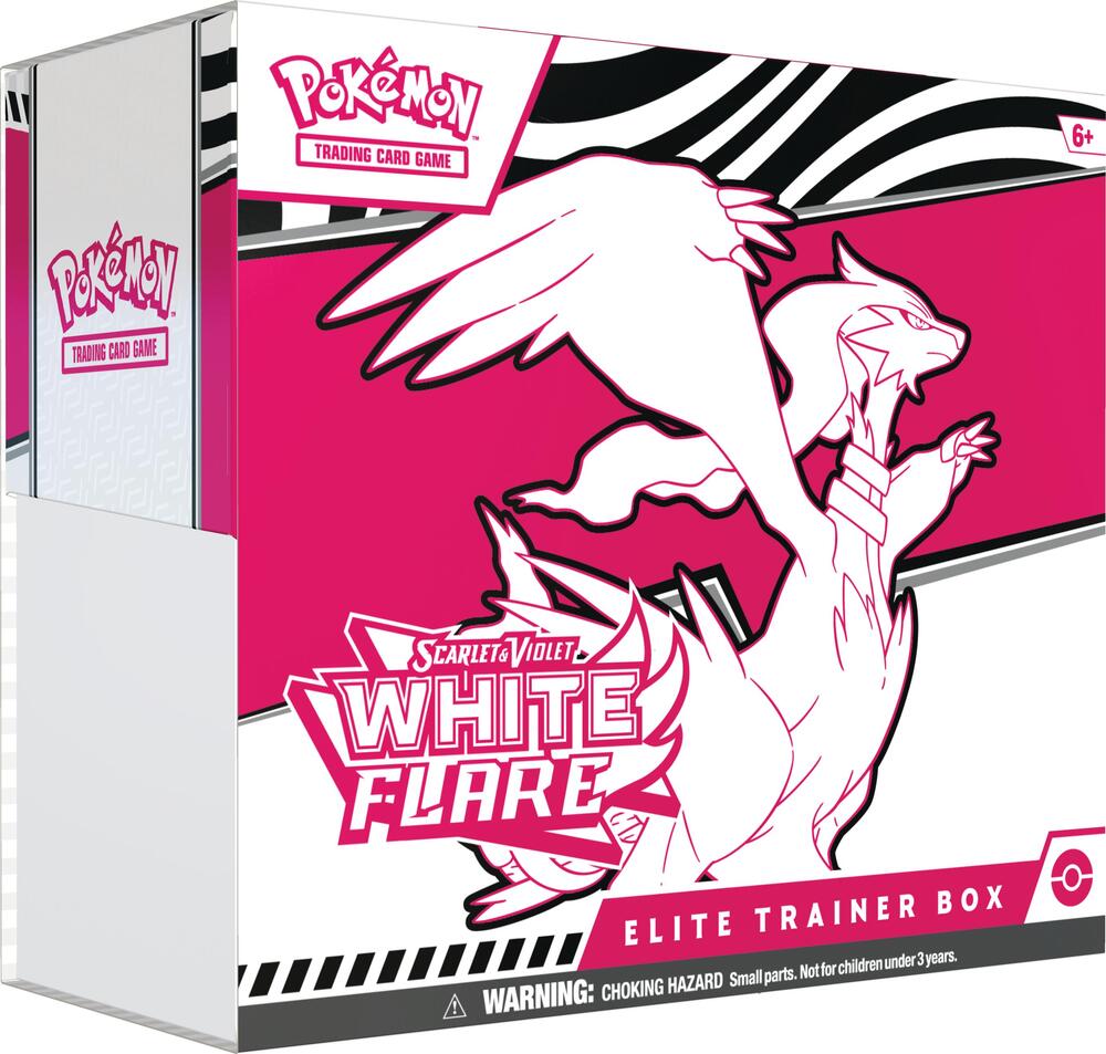 Pokemon White Flare Elite Trainer Box (Cosmetic wear)