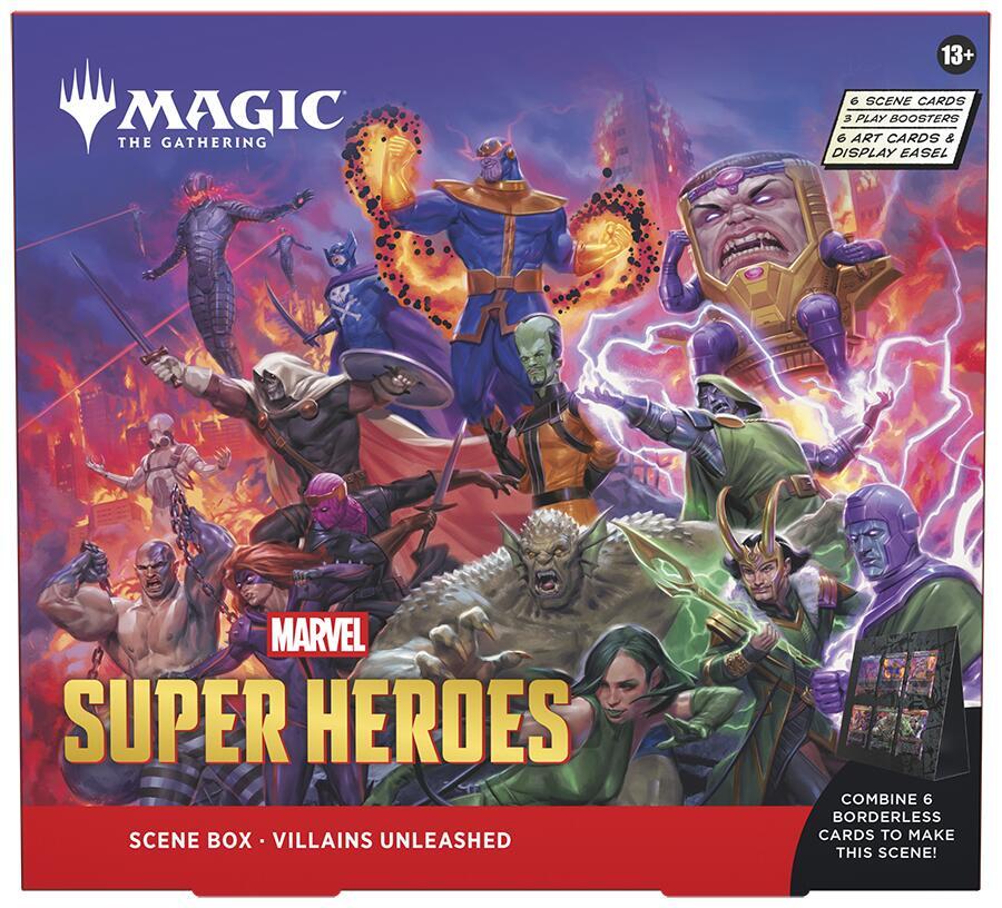 Magic Marvel Super Heroes Scene Boxes