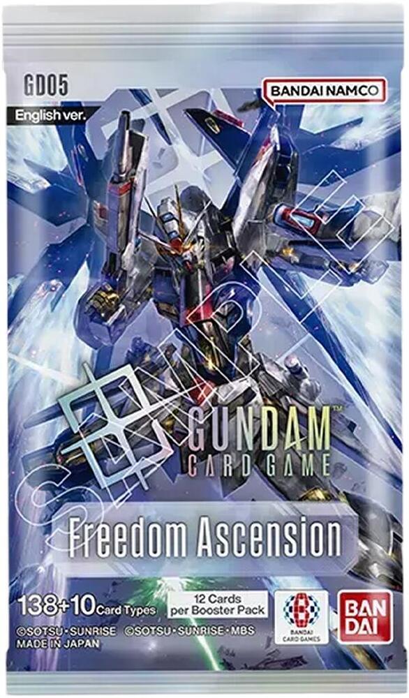 Gundam Card Game Booster Pack Freedom Ascension [GD05]
