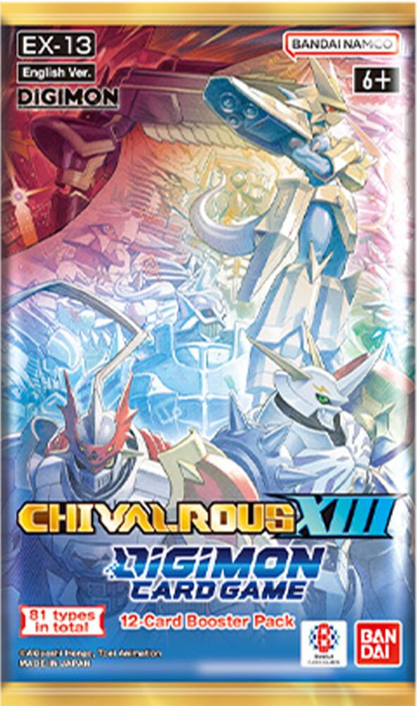 Digimon Chivalrous XIII Booster Box