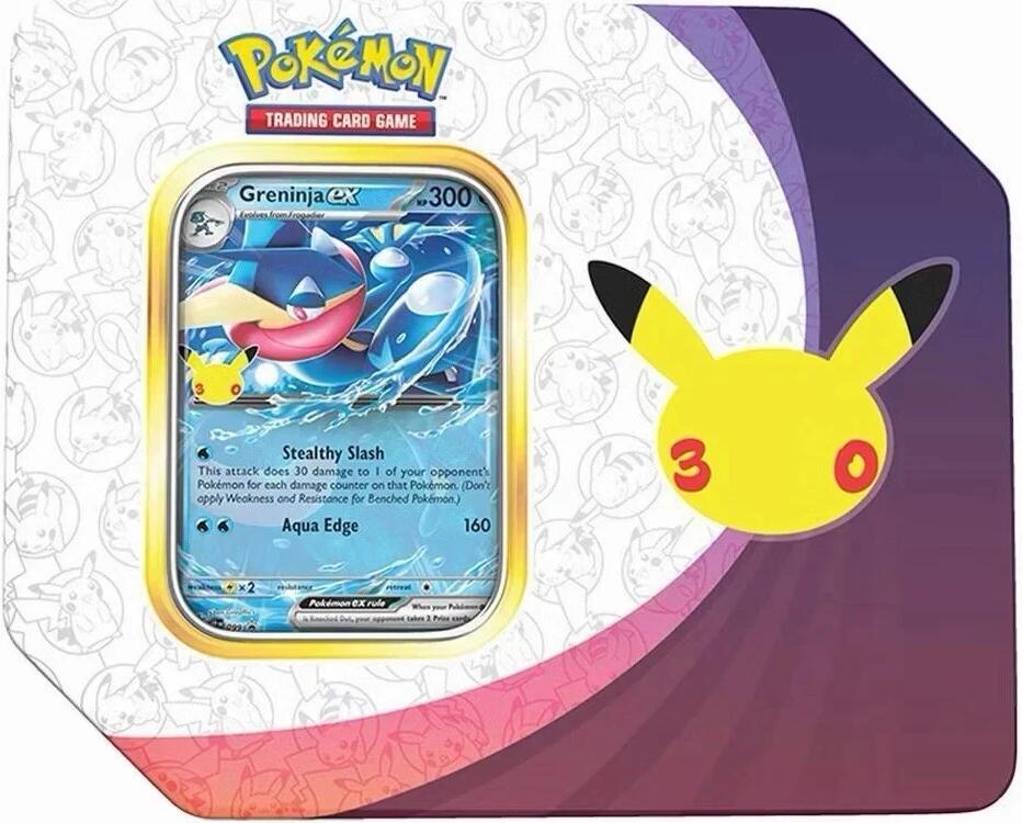 Pokemon 30th Celebration Tin (Greninja)