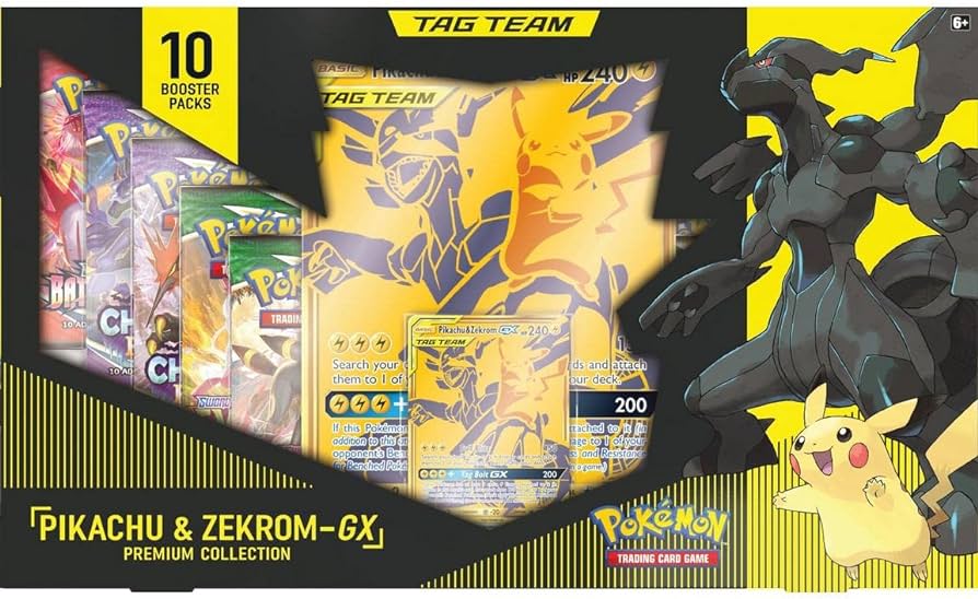 PIkachu & Zekrom Tag Team Premium Collection