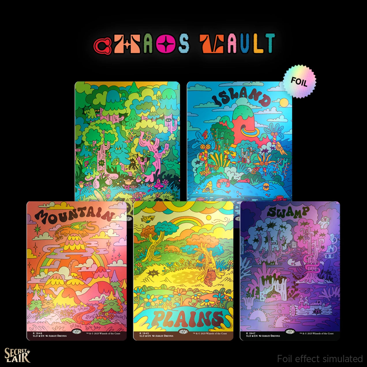 Secret Lair Drop: Flower Power Rainbow Foil Edition