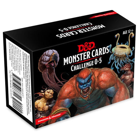 Monster Cards Challenge 0-5
