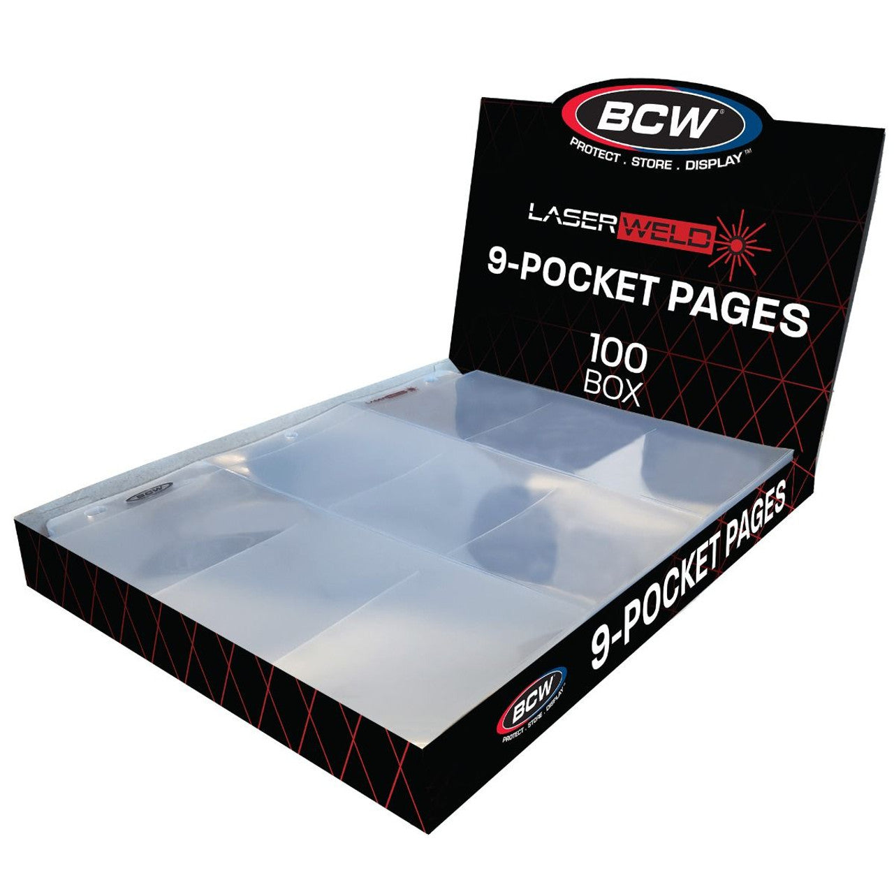 BCW LaserWeld 9-Pocket Page (100 ct)