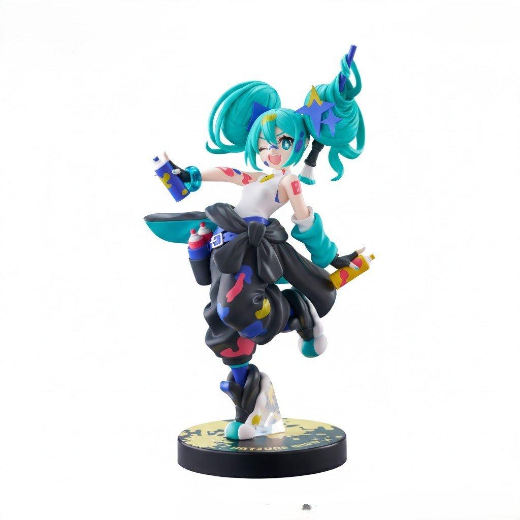 Hatsune Miku Muchute Paint Girl Muchute Another Color Ver. Figure