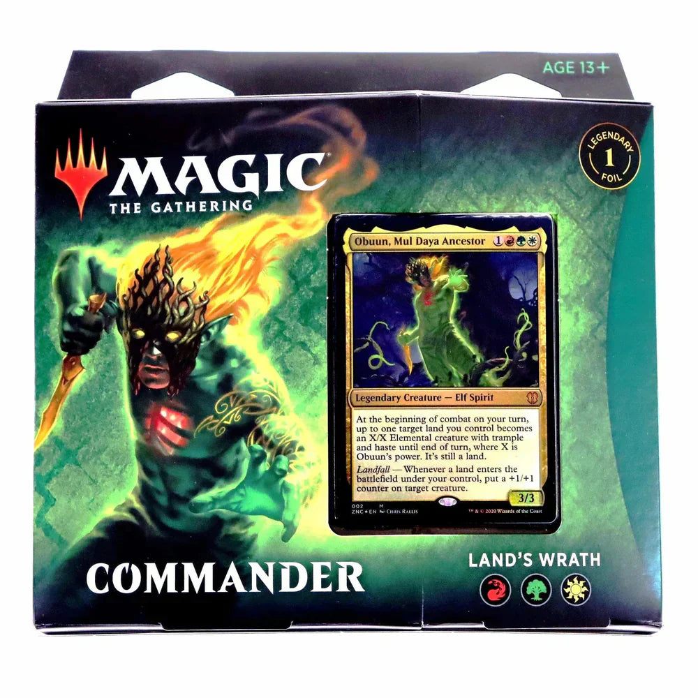 Zendikar Rising Commander Deck - Land's Wrath