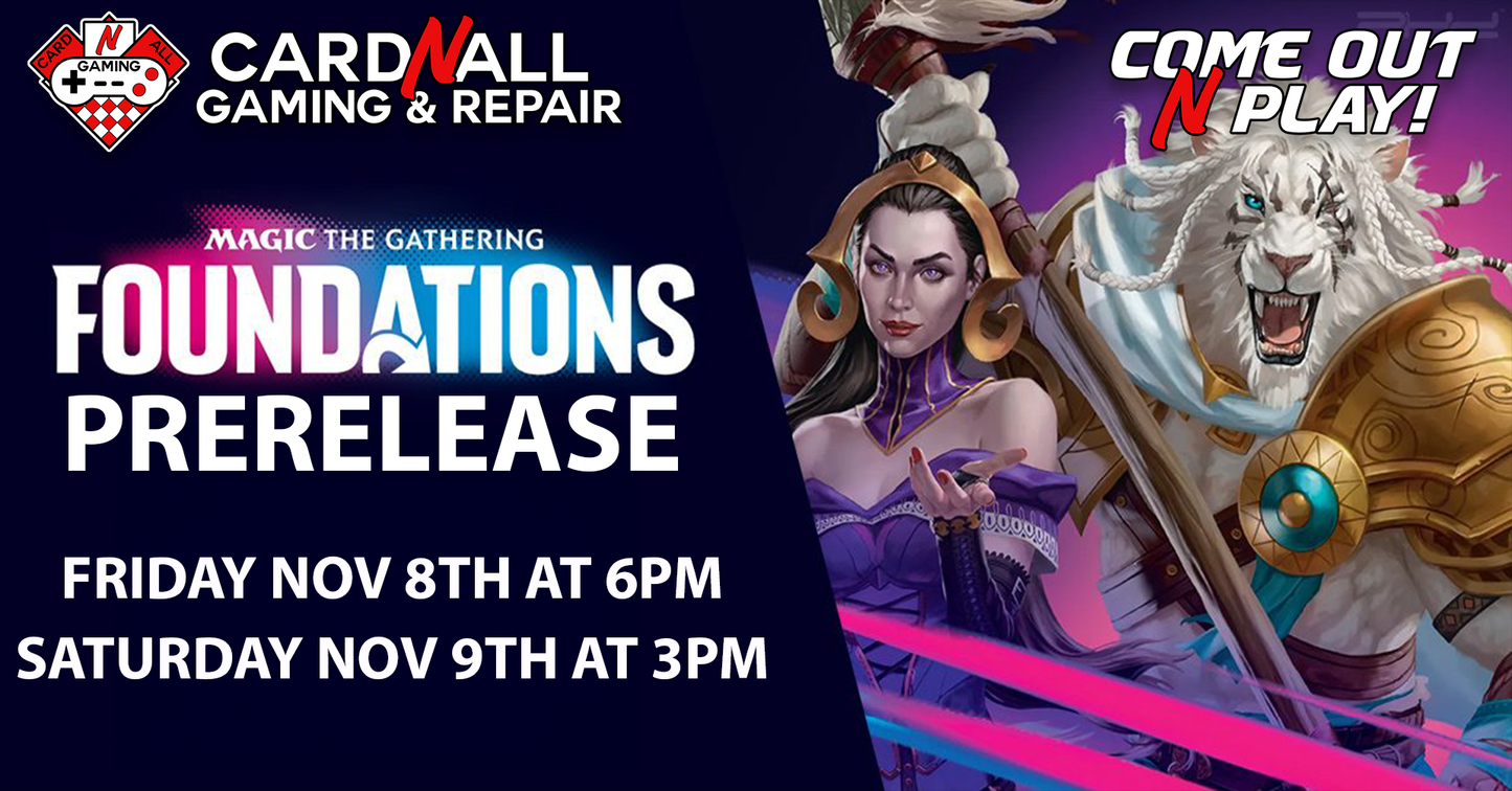 Magic Foundations Prereleases