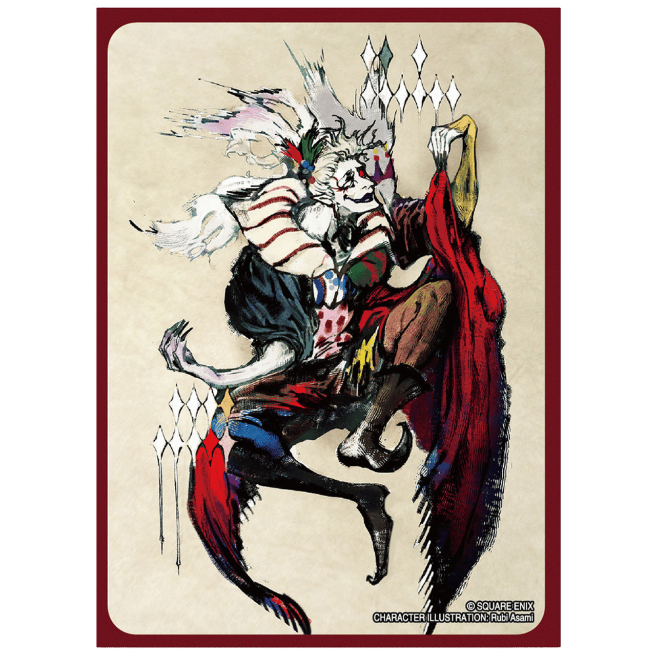 Final Fantasy TCG Kefka 100ct Sleeves