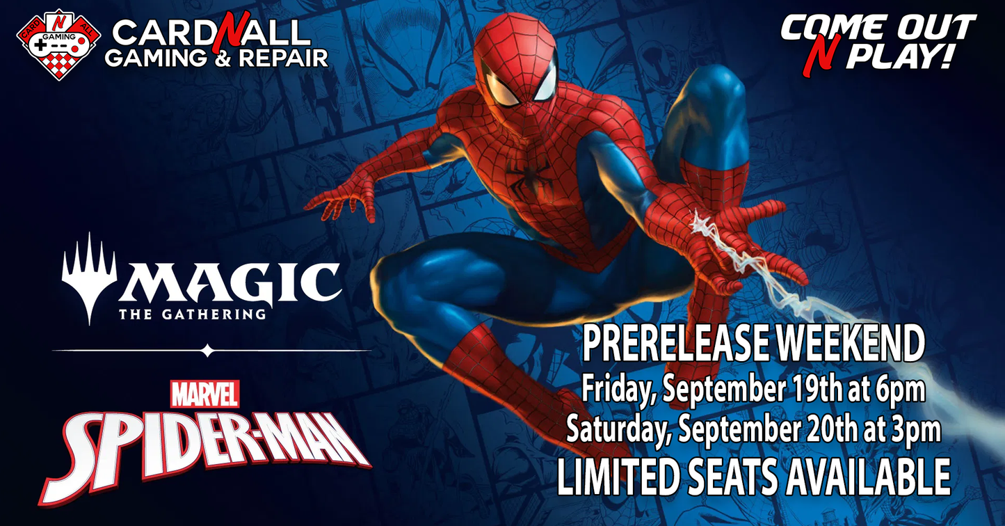 Marvel's Spider Man Prerelease Events