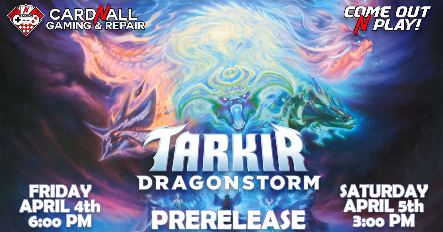 Magic Tarkir Dragonstorm Prerelease Events