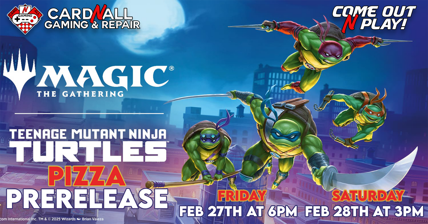 Magic Teenage Mutant Ninja Turtles Prerelease Events