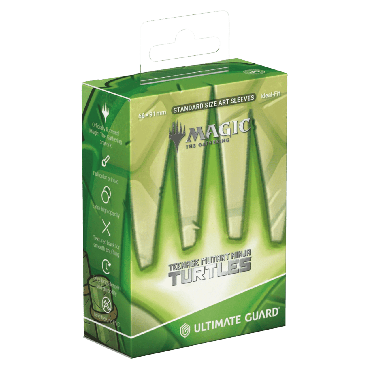 Ultimate Guard Standard Art Sleeves - Teenage Mutant Ninja Turtles Planeswalker Symbol