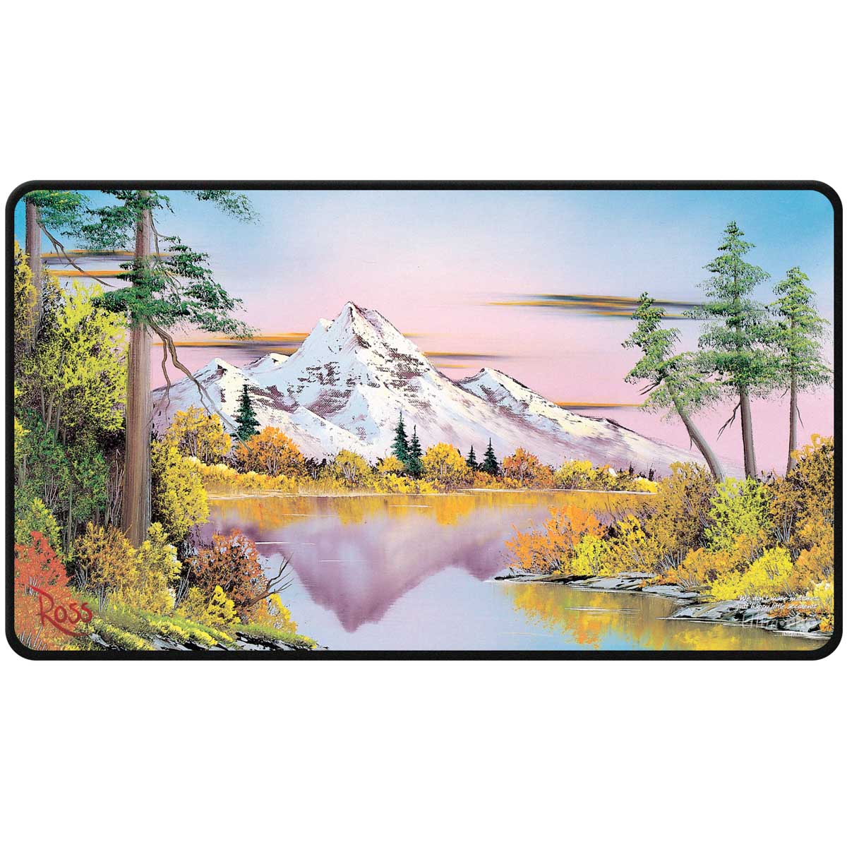 Ultra Pro Bob Ross Mountain Lake Playmat