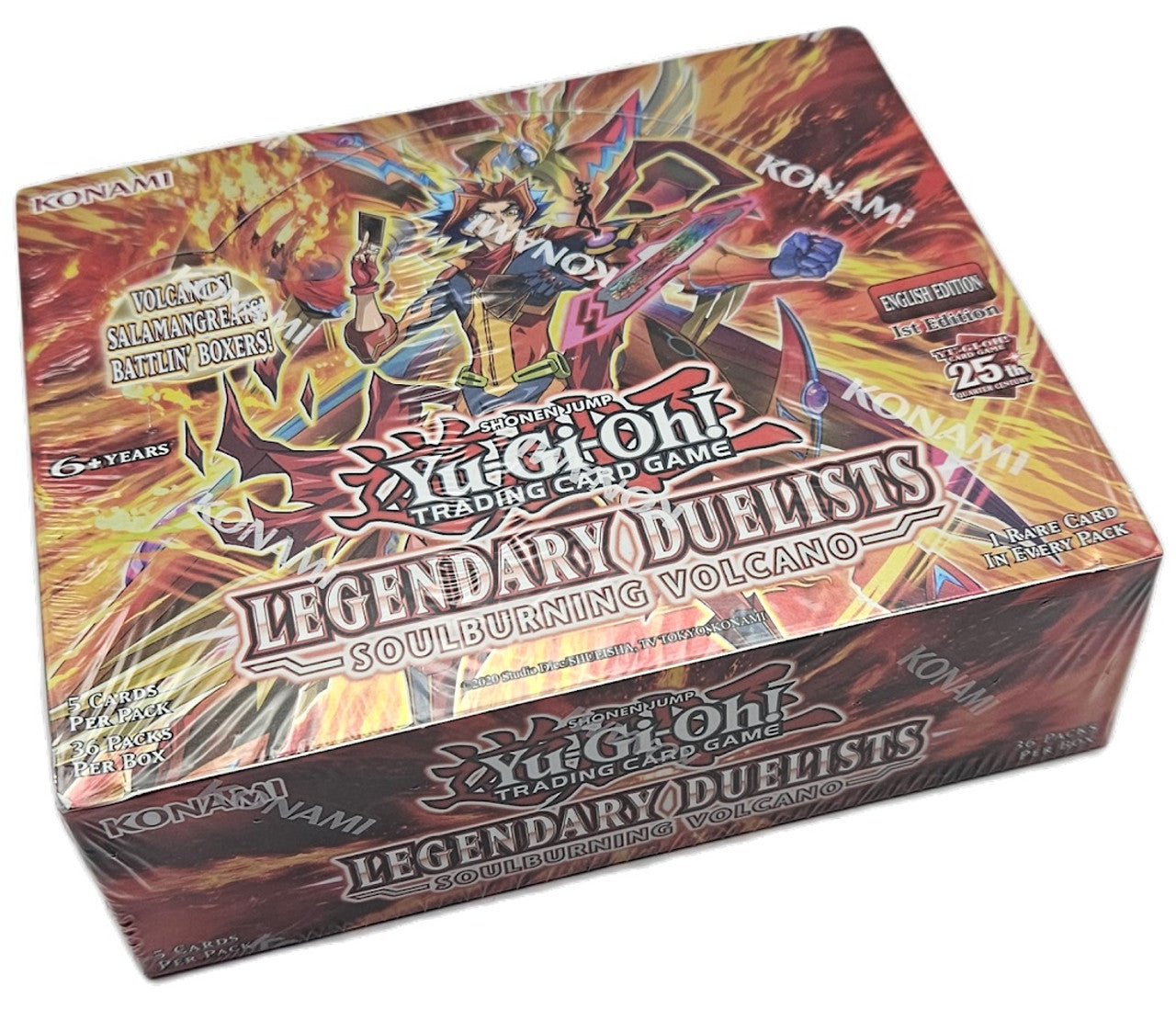 Yu-Gi-Oh! Legendary Duelists Soulburning Volcano Booster Box