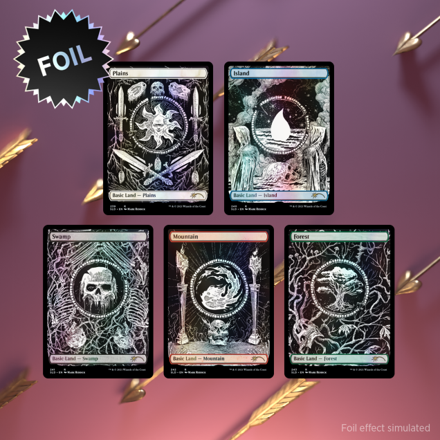 Secret Lair: The Unfathomable Crushing Brutality of Basic Land Foil Edition