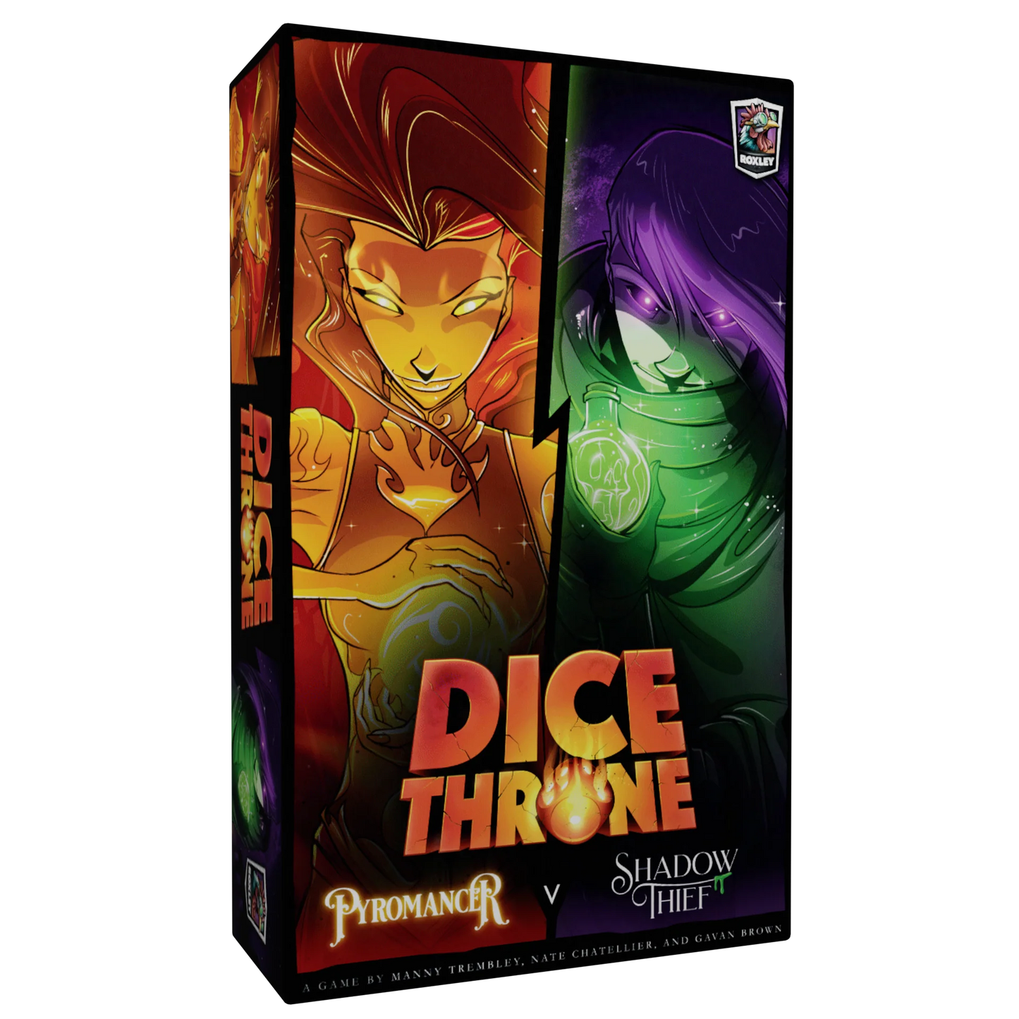 Dice Throne - Pyromancer v. Shadow Thief