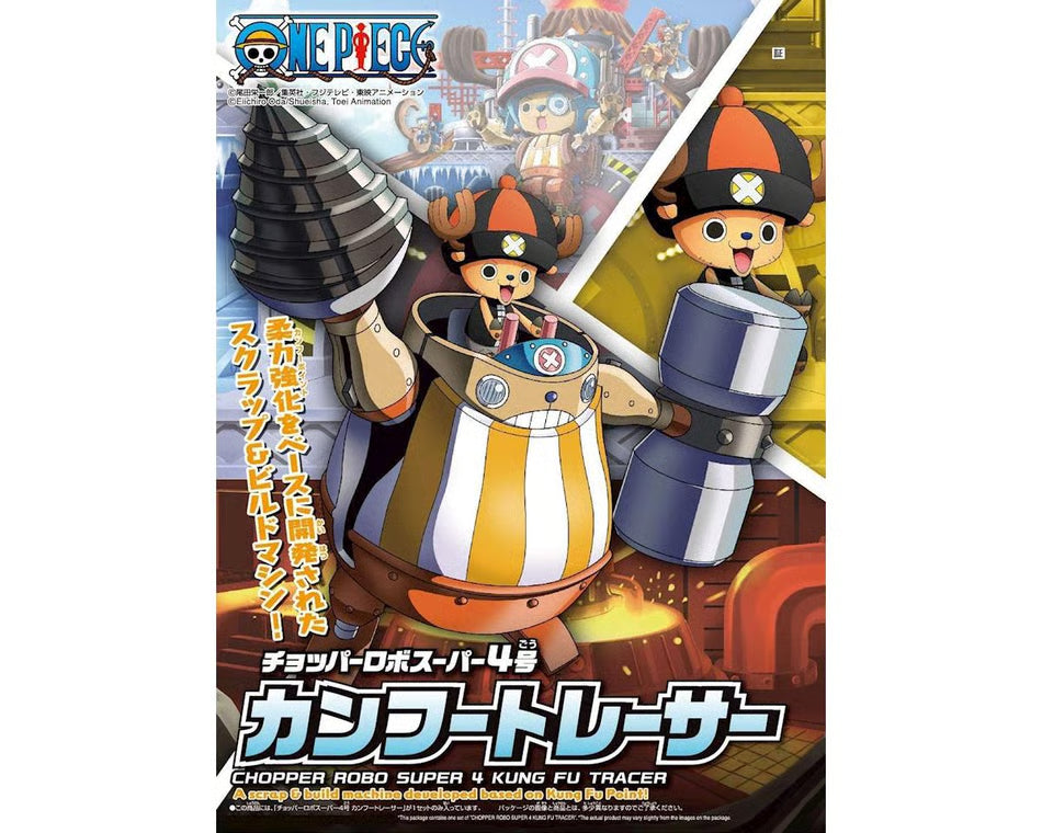 One Piece Chopper Robo Super 4 Kung Fu Tracer Model Kit